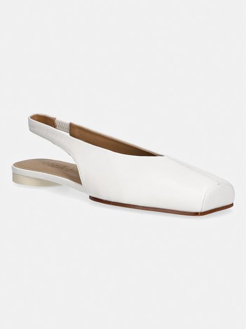 MM6 Maison Margiela baleriny skórzane - zdjęcie produktu nr 1