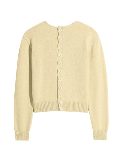 LEMAIRE buttoned reversible cardigan - Neutrals - zdjęcie produktu nr 1