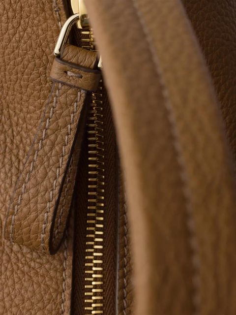 Prada leather shoulder bag - Brown