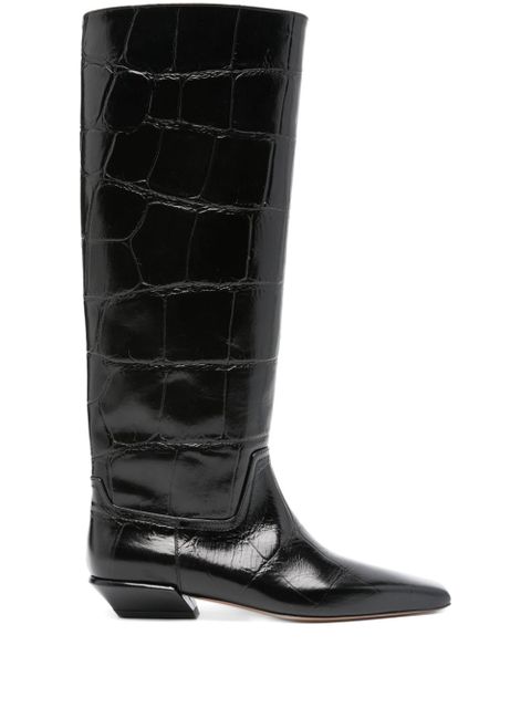 Paris Texas leather boots - Black - zdjęcie produktu nr 1