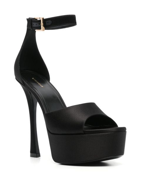 Givenchy 140mm 4G platform sandals - Black - zdjęcie produktu nr 2