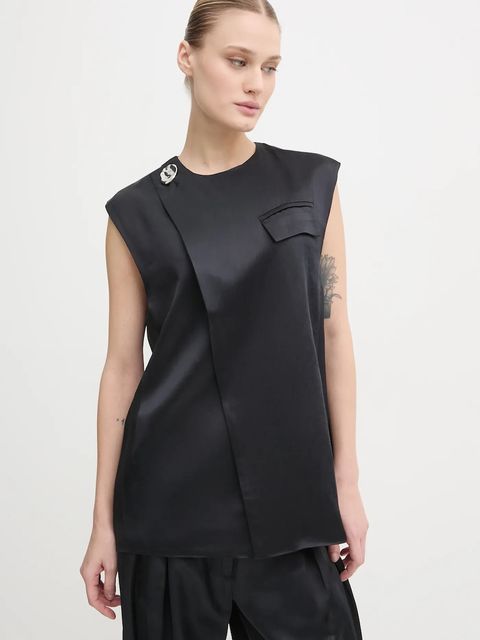 Day Birger et Mikkelsen kamizelka z domieszką lnu Marlin - zdjęcie produktu nr 1