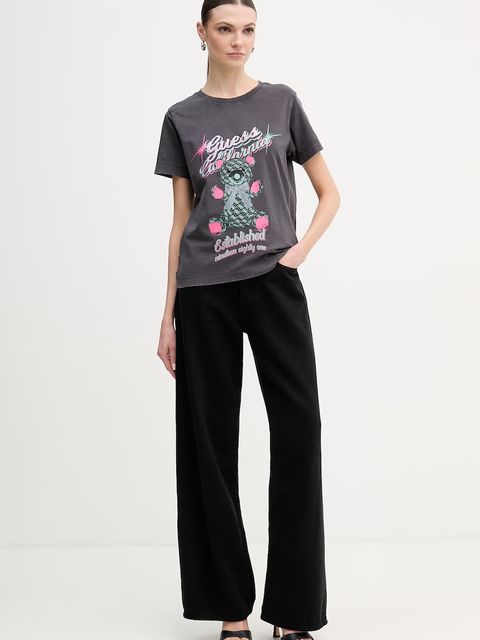 Guess t-shirt bawełniany - zdjęcie produktu nr 1