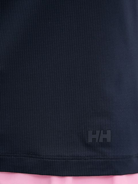 Helly Hansen t-shirt sportowy SHINE SOLEN damski kolor granatowy 49577