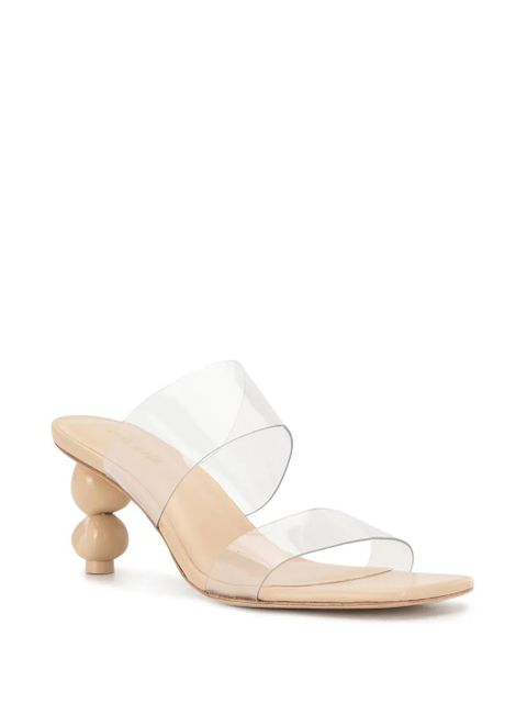 Cult Gaia sculptural heel sandals - Neutrals - zdjęcie produktu nr 2