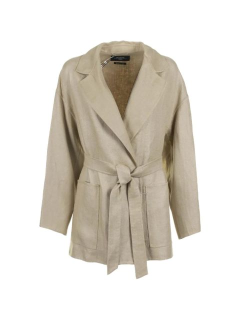 Weekend Max Mara belted jacket - Neutrals - zdjęcie produktu nr 1
