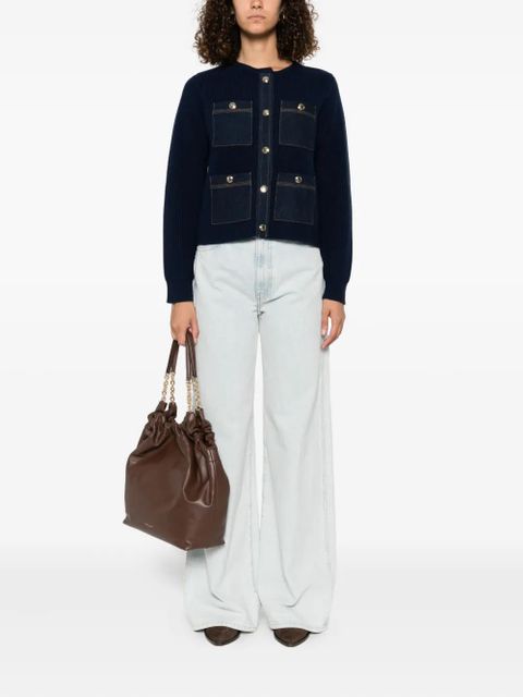 SANDRO button-up cardigan - Blue - zdjęcie produktu nr 2