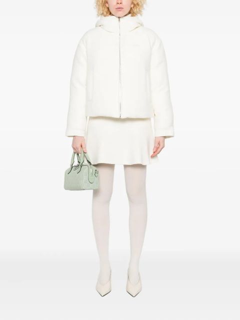 Gucci ruffled mini skirt - White