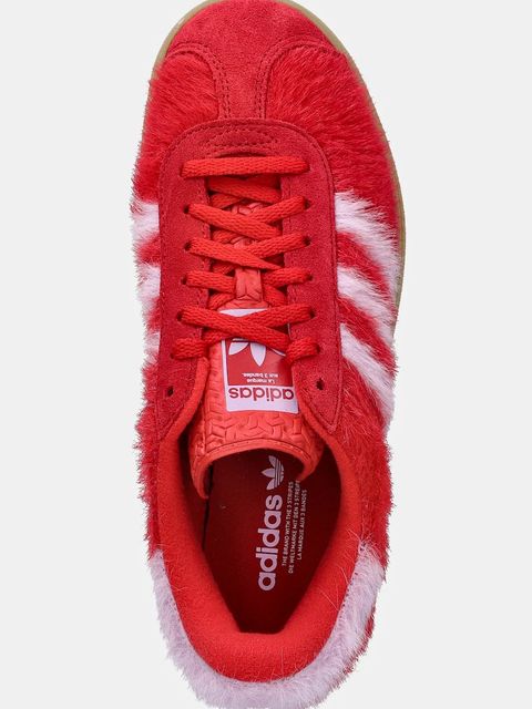 adidas Originals sneakersy Gazelle Bold kolor czerwony JS3905