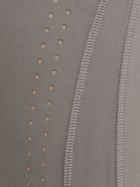 adidas by Stella McCartney legginsy treningowe TruePurpose Optime kolor szary gładkie JJ0129