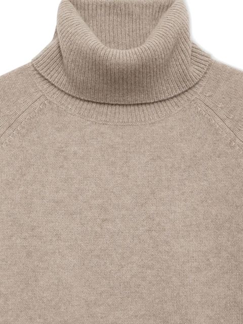 ANINE BING Jackson turtleneck top - Neutrals