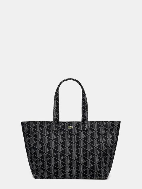 Lacoste torebka bawełniana kolor czarny NU4994PB - zdjęcie produktu nr 1