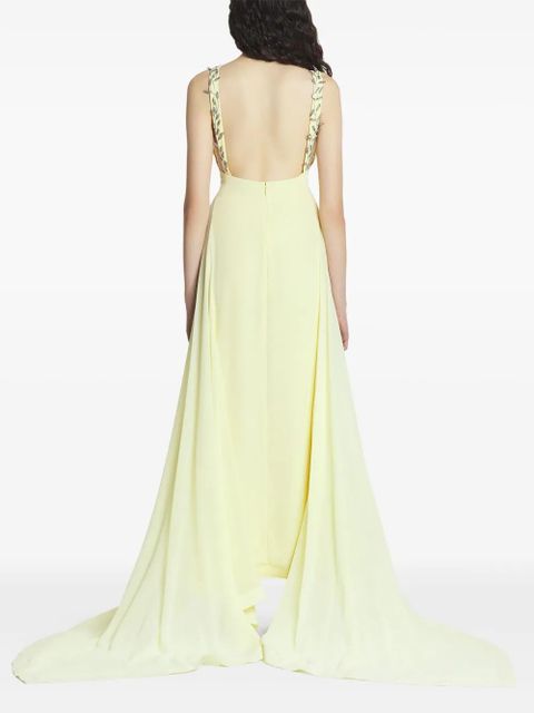 Lanvin silk gown - Yellow