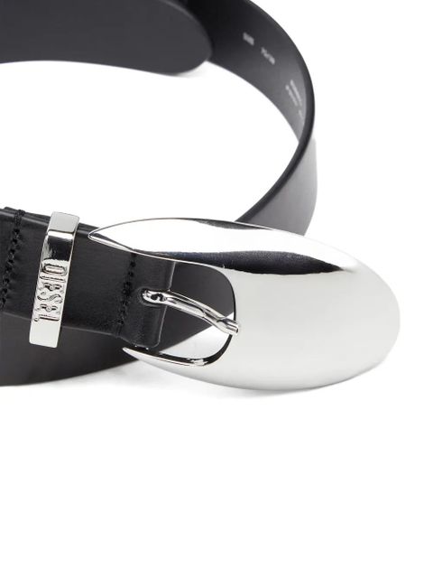 Diesel sculptural-buckle belt - Black - zdjęcie produktu nr 2
