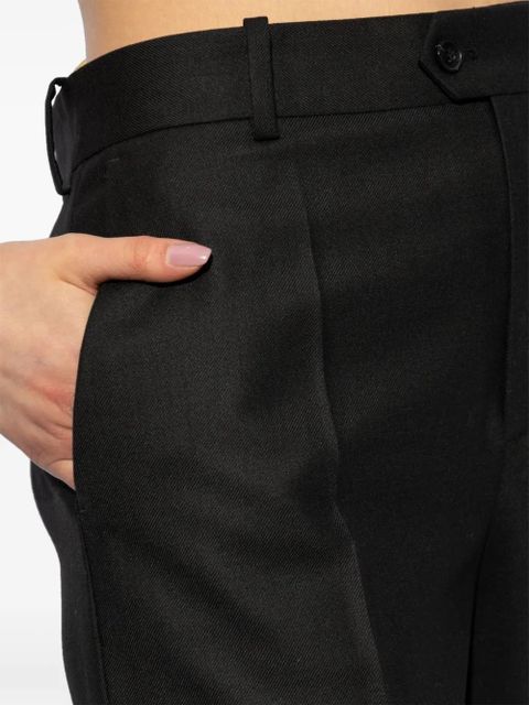 Victoria Beckham tailored flared trousers - Black