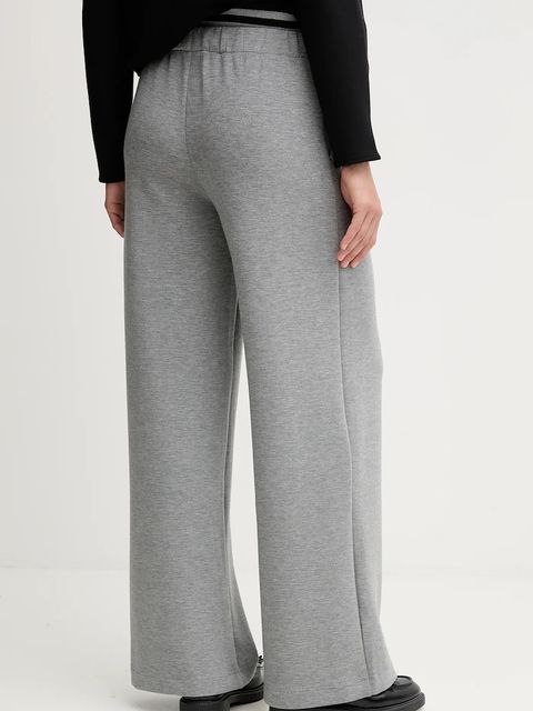 United Colors of Benetton spodnie dresowe kolor szary melanżowe 3QAFDF01D