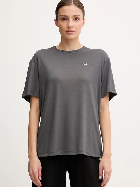EA7 Emporio Armani t-shirt damski kolor szary AF13919.7W000189 - zdjęcie produktu nr 1