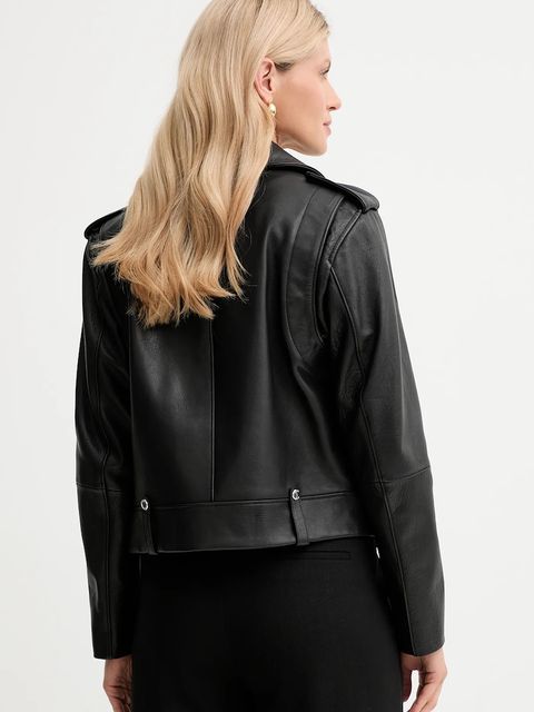 BOSS Orange ramoneska skórzana C Sandy