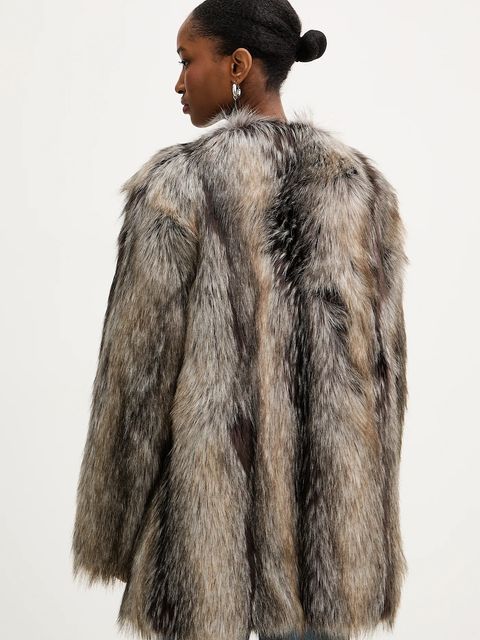 Haveone płaszcz kolor szary KCT-P018