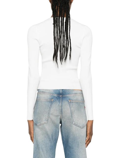 Alexander Wang logo-detail crew-neck T-shirt - White