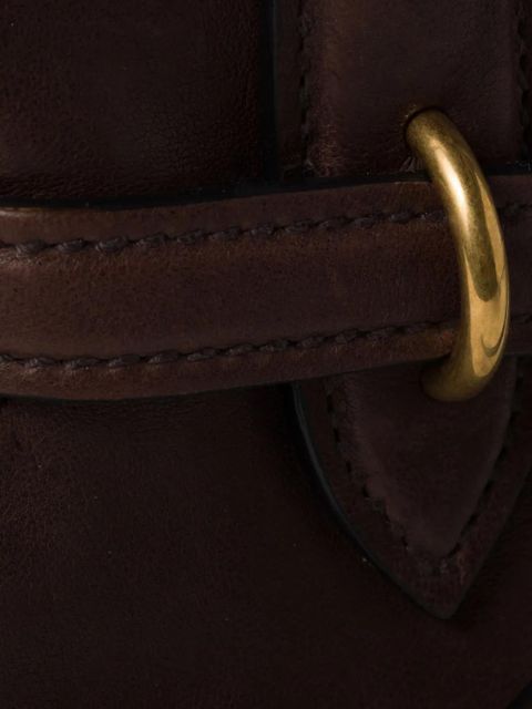 Miu Miu Aventure leather tote bag - Brown