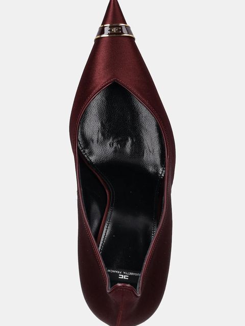 Elisabetta Franchi szpilki kolor bordowy SA12L56E2