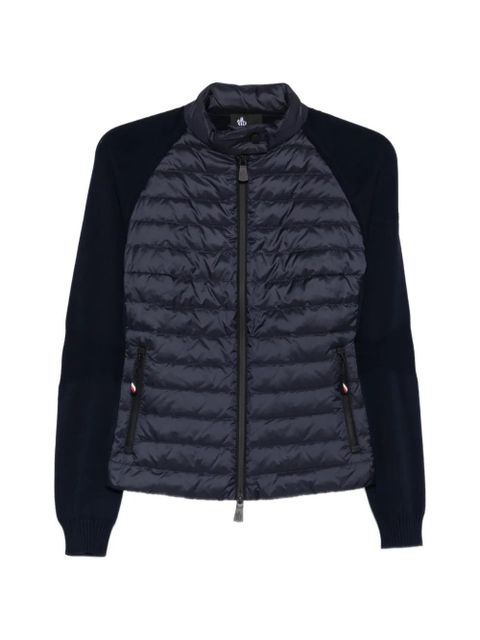 Moncler Grenoble padded zip-up jacket - Blue - zdjęcie produktu nr 1