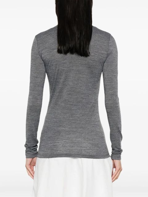 Jil Sander long-sleeve top - Grey