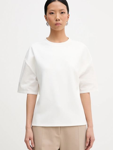 Patrizia Pepe t-shirt damski kolor biały 8M1813 J394 - zdjęcie produktu nr 1