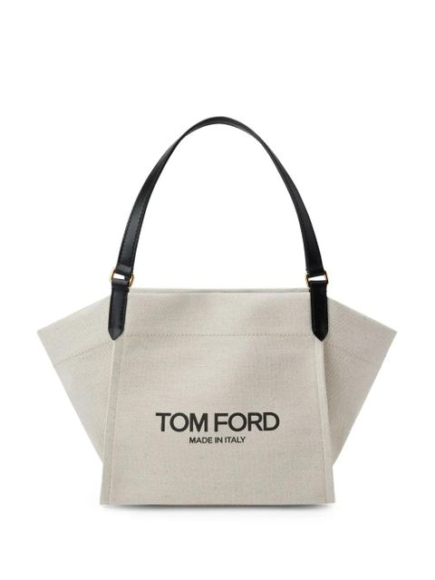 TOM FORD medium Amalfi canvas tote bag - Neutrals - zdjęcie produktu nr 1