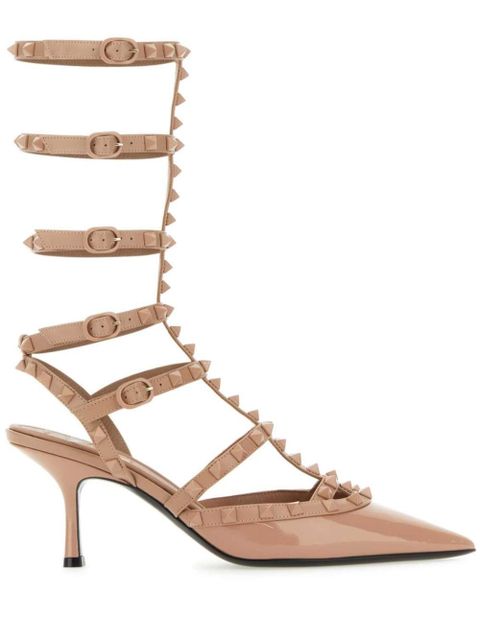 Valentino Garavani 70mm Rockstud pumps - Neutrals - zdjęcie produktu nr 1