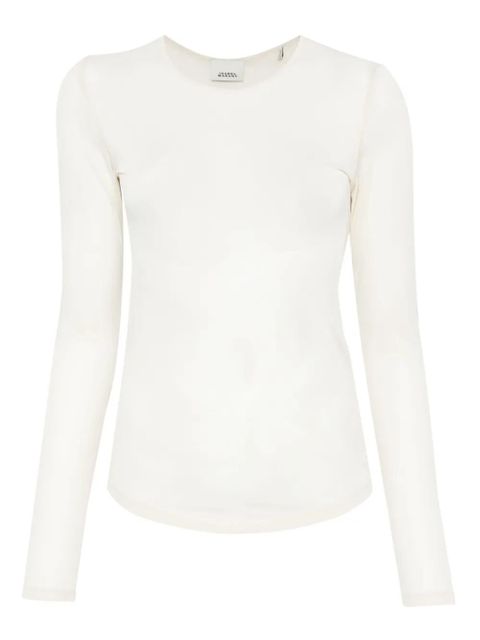 ISABEL MARANT Gaelle long-sleeve top - Neutrals - zdjęcie produktu nr 1