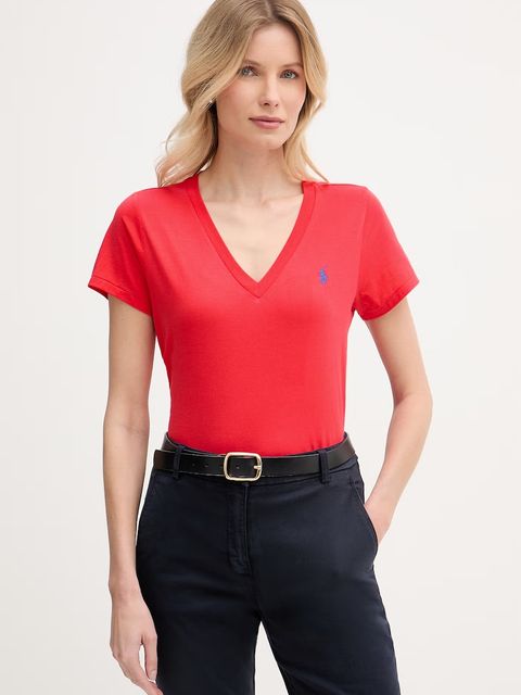 Polo Ralph Lauren T-shirt basic damski bawełniany - zdjęcie produktu nr 1