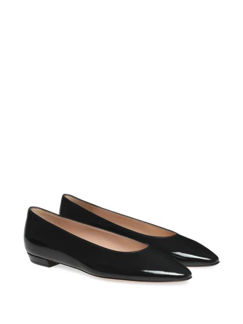 Gianvito Rossi Amelia ballerina shoes - Black