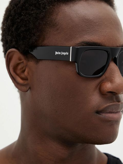 Palm Angels okulary przeciwsłoneczne kolor czarny PERI085_531007