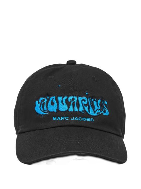 Marc Jacobs The Zodiac embroidered baseball cap - Black - zdjęcie produktu nr 1