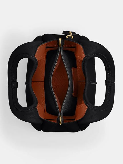 Coach torebka skórzana Lana 19 kolor czarny CCY32 - zdjęcie produktu nr 2