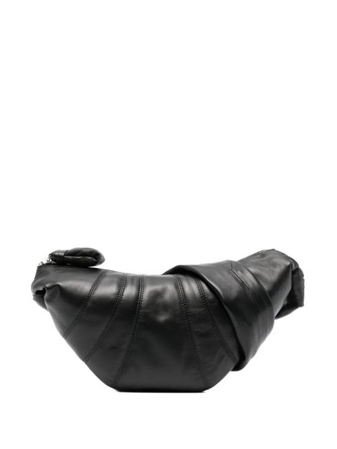 LEMAIRE Croissant shoulder bag - Black - zdjęcie produktu nr 1