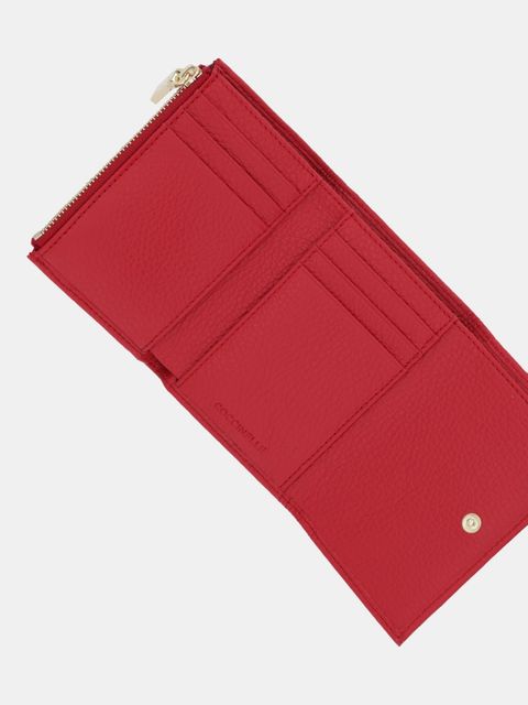 Coccinelle portfel skórzany damski kolor czerwony E2 MW5 11 F0 01
