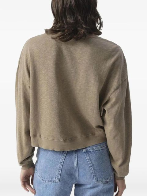 American Vintage Sonoma long-sleeve T-shirt - Green