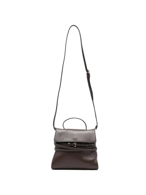 Moschino buckle leather mini bag - Brown - zdjęcie produktu nr 1