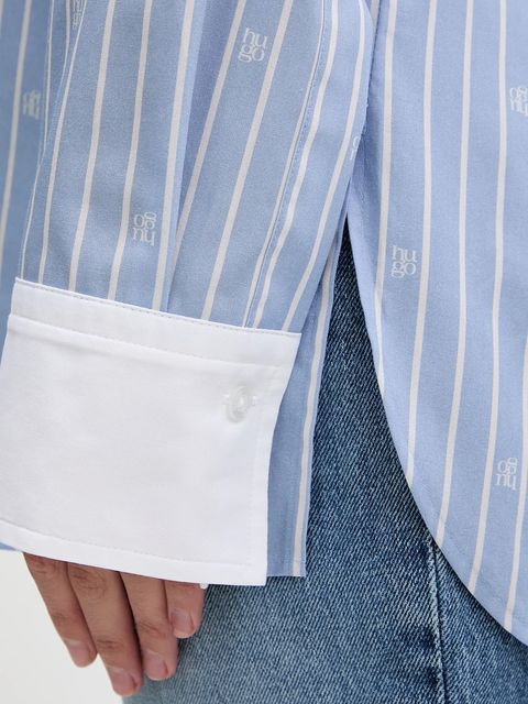 HUGO koszula bawełniana Ersenny