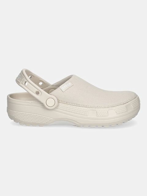 Crocs klapki Classic Crafted Clog damskie kolor beżowy 211354 - zdjęcie produktu nr 2