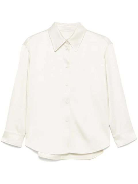 Jil Sander twill shirt - White - zdjęcie produktu nr 1