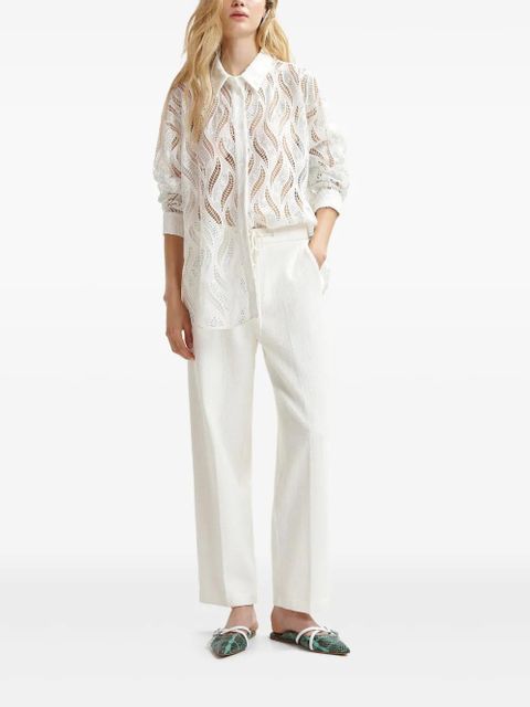 Essentiel Antwerp Heftig straight trousers - White - zdjęcie produktu nr 2
