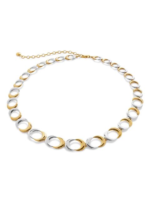 Monica Vinader Kissing moon necklace - Silver - zdjęcie produktu nr 1