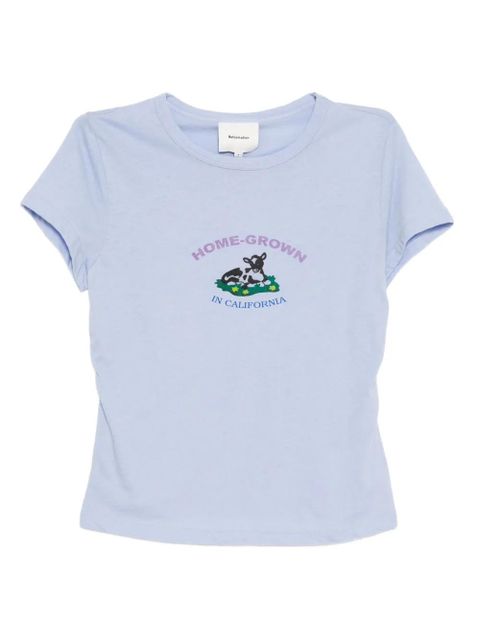 Reformation Max T-shirt - Blue - zdjęcie produktu nr 1