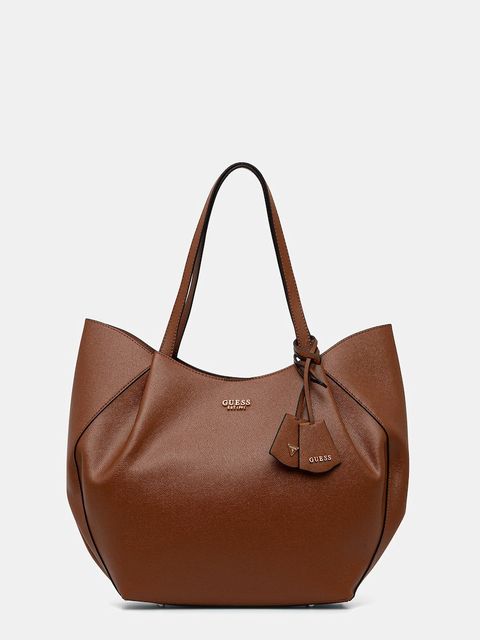 Guess torebka AMORETTE kolor brązowy HWBG78 98240