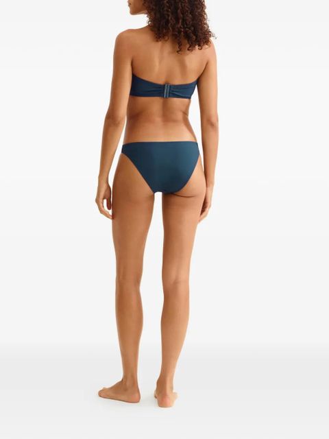 ERES Show ruched bikini top - Blue