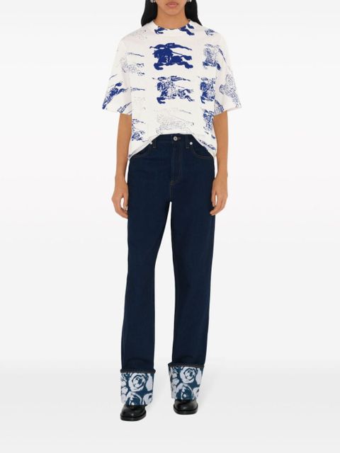 Burberry Equestrian Knight short-sleeve T-shirt - White